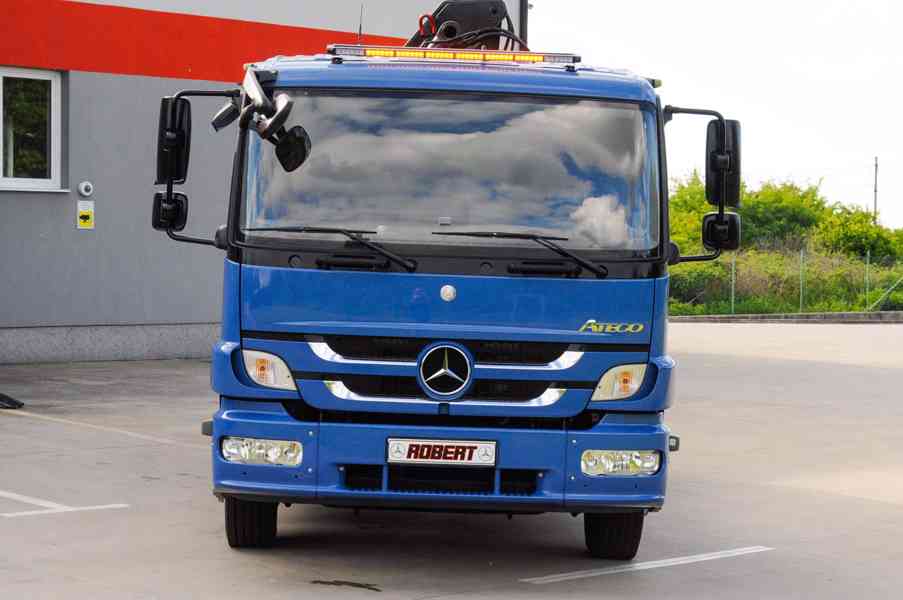 MERCEDES 1218 NOVÝ HÁKOVÝ NOSIČ KONTEJNERŮ HYDRAULICKÁ RUKA - foto 2
