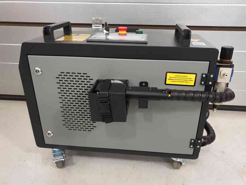 Profesionální čistící pulsní laser 300W/ 5mJ NOVINKA - foto 2
