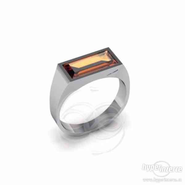 Prodám zlatý pánský prsten č.0081 - foto 2