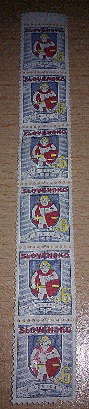 Poštovní známky 6 Sk Senica - foto 2