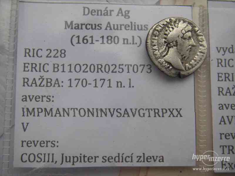 Denár AR Marcus Aurelius, RIC III 228 - foto 1