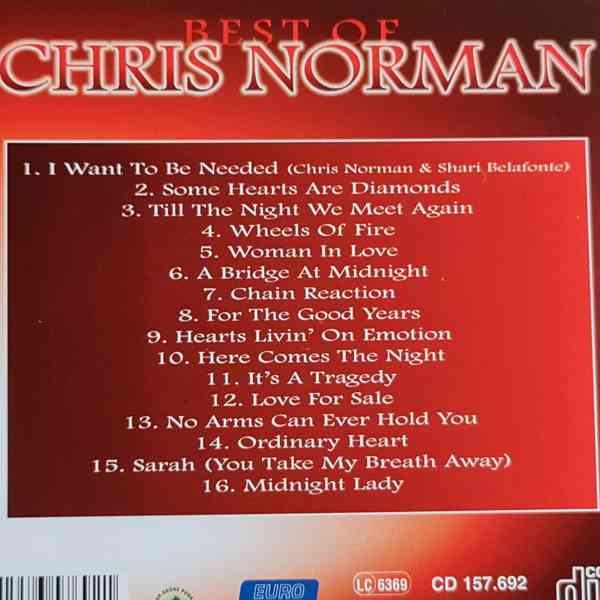 CD - CHRIS NORMAN / Best Of - foto 2