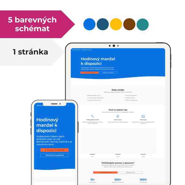 Moderní webové stránky pro OSVČ a malé firmy - foto 2