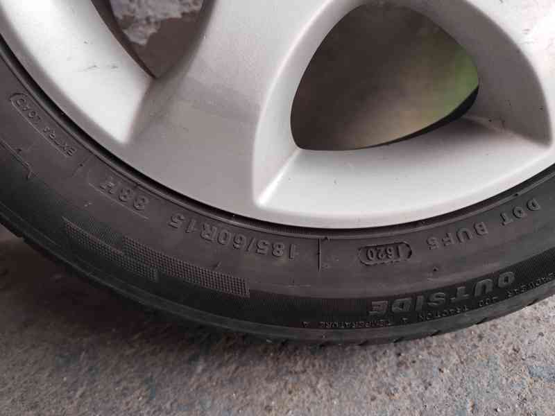 Originální Alu kola Suzuki 15" 4x100 + Letní pneu - foto 6