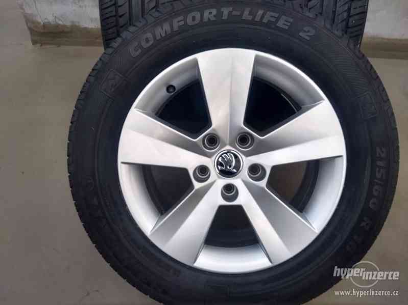 Alu kola škoda superb III 6,5x16 5x112x57 ET41 215/60R16