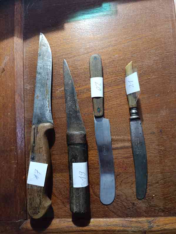 Staré kuchyňské nože - foto 2