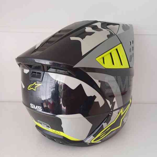 Motokrosová přilba Alpinestars S-M5 - foto 4