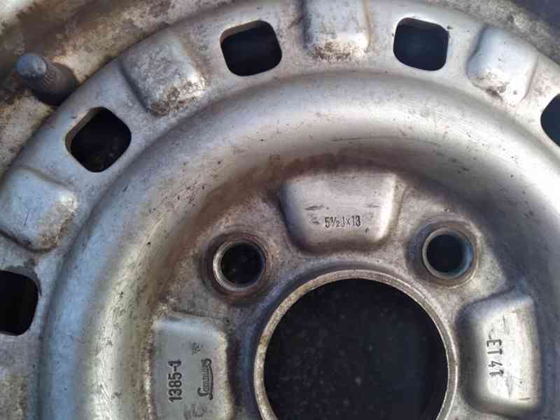 KOMPLET PLECHOVÁ LETNÍ KOLA 175/70/R13 - foto 10