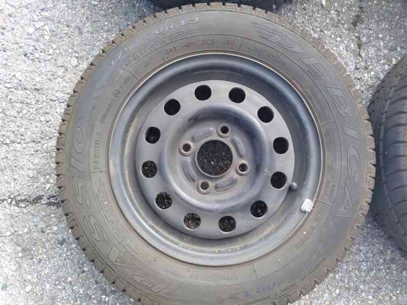 KOMPLET PLECHOVÁ LETNÍ KOLA 175/70/R13 - foto 3