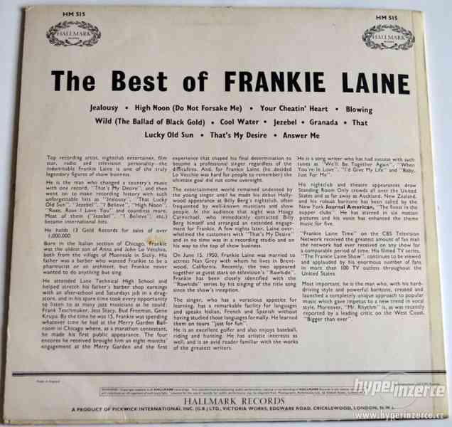 FRANKIE LAINE - THE BEST OF - foto 2