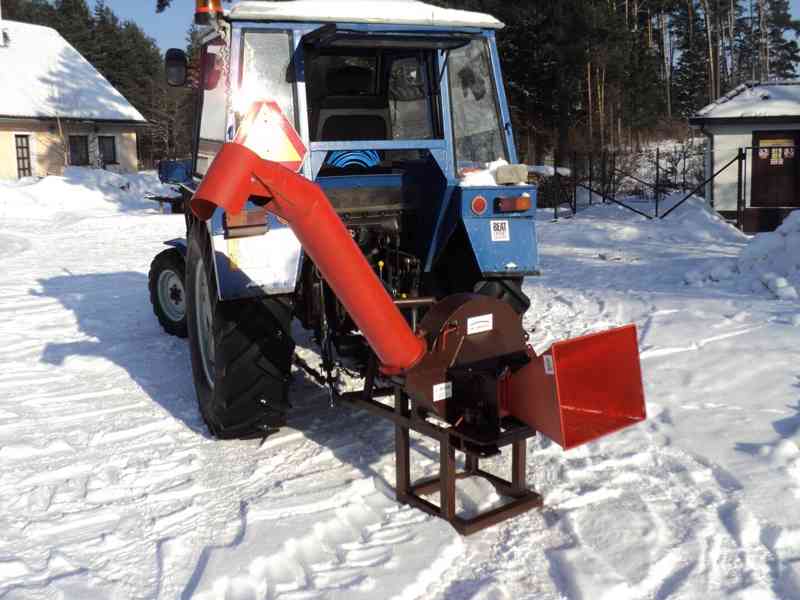 Štěpkovač - drtič větví - foto 3