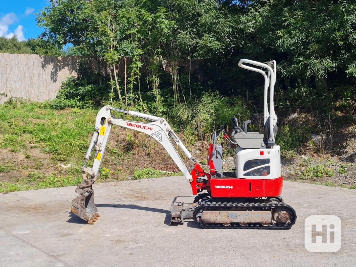 Minibagr Takeuchi TB-2I0-R / 2017 - foto 1