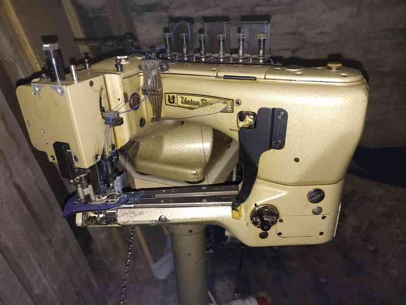 Průmyslový šicí stroj pro plochý šev - flatlock - foto 1