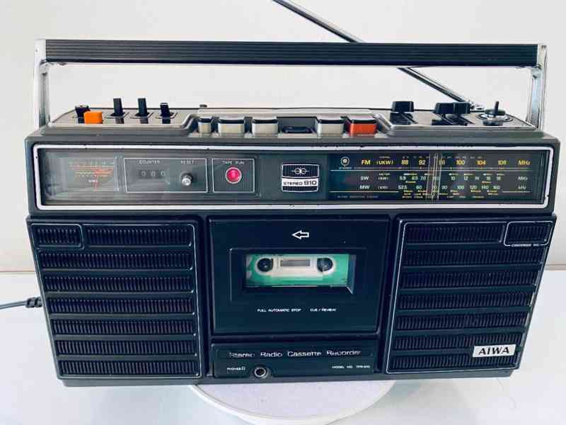 Radiomagnetofon Aiwa TPR 910, rok 1977 - foto 13
