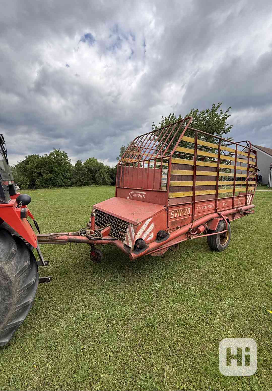 Sběrací vůz na seno a slámu Šumavan - foto 1