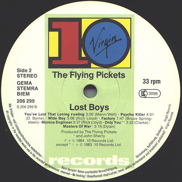 The Flying Pickets – Lost Boys (LP) - foto 6