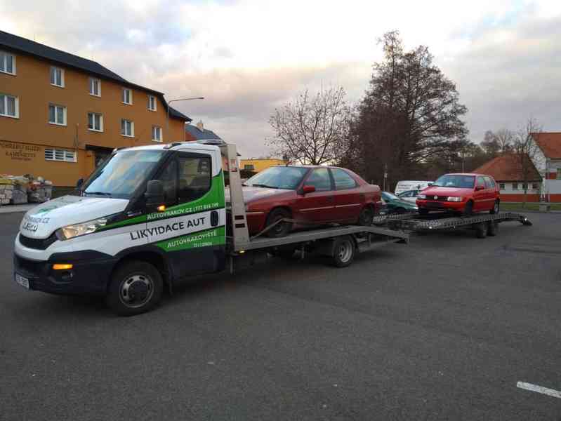 Eko likvidace vozidel ZDARMA i s odhlášením Jihlava - foto 2