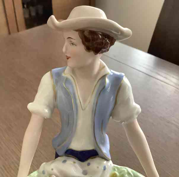 Porcelánová soška 28cm Royal Dux Dubí - foto 3