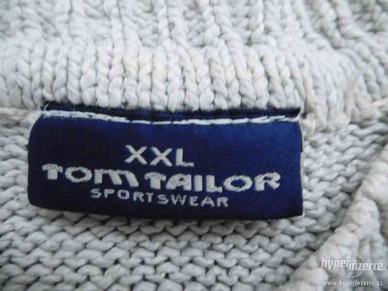 značkový pánský bavlněný svetr - foto 4