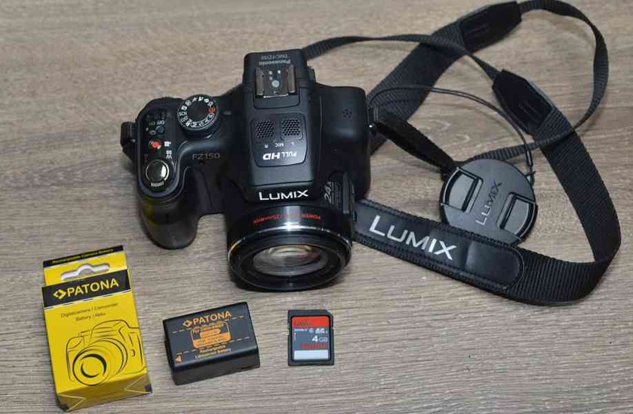 Panasonic Lumix DMC-FZ150  *24x Op.Zoom*Full HDV - foto 3