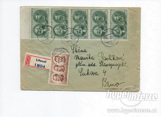 Staré pohlednice,známky,obálky. - foto 2