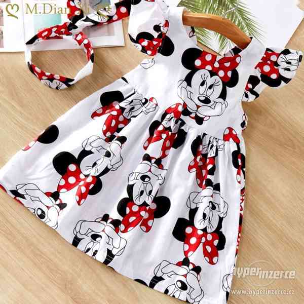 Šaty Minnie Mouse letní dětské - foto 1