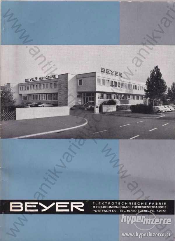 Beyer Elektrotechnische Fabrik 1967 - foto 1