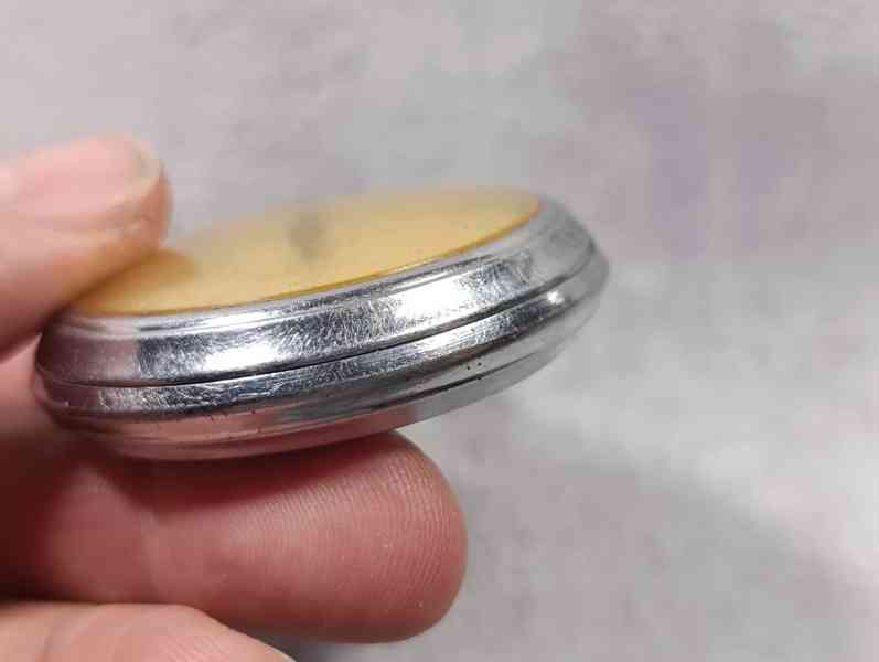 Německé vojenské stopky Hanhart z období II. říše. - foto 7