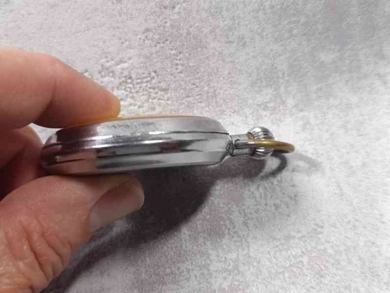 Německé vojenské stopky Hanhart z období II. říše. - foto 11