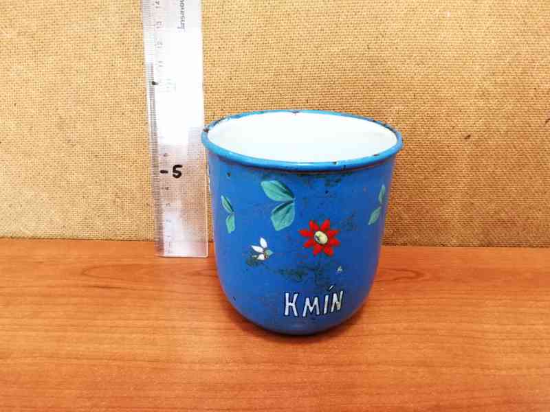 PRODÁM STARÉ PLECHOVÉ SMALTOVANÉ DÓZY  - foto 5