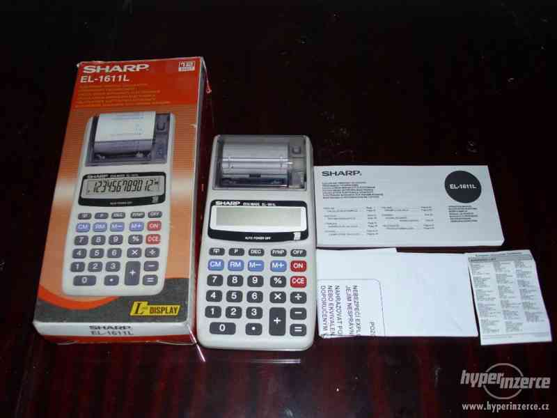 kalkulačka s tiskem Sharp EL-1611L - foto 1