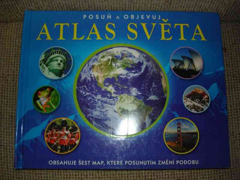 Mapa USA, Pruvodce Londyn, Irsko, Atlas světa, golf,  - foto 2