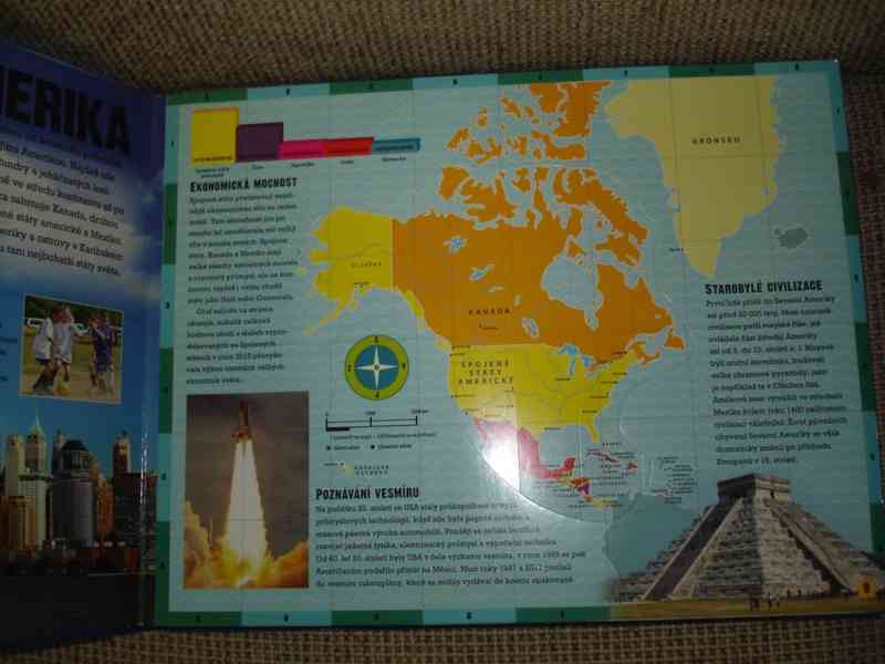 Mapa USA, Pruvodce Londyn, Irsko, Atlas světa, golf,  - foto 4
