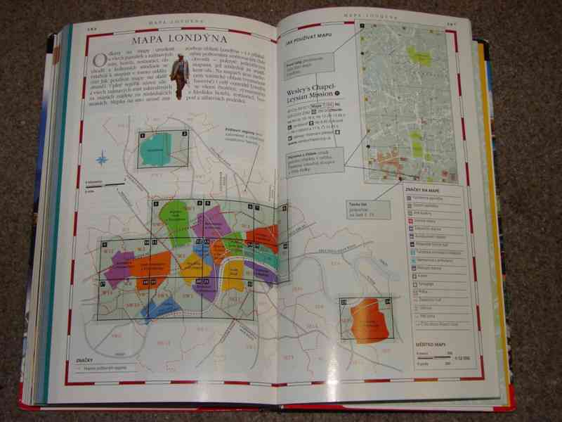 Mapa USA, Pruvodce Londyn, Irsko, Atlas světa, golf,  - foto 15