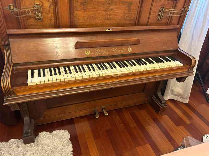 Historické pianino za odvoz  - foto 3