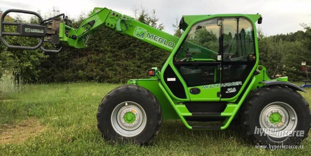 teleskopický manipulátor MERLO MULTIFARMER 30,9, rok 2010 - foto 2