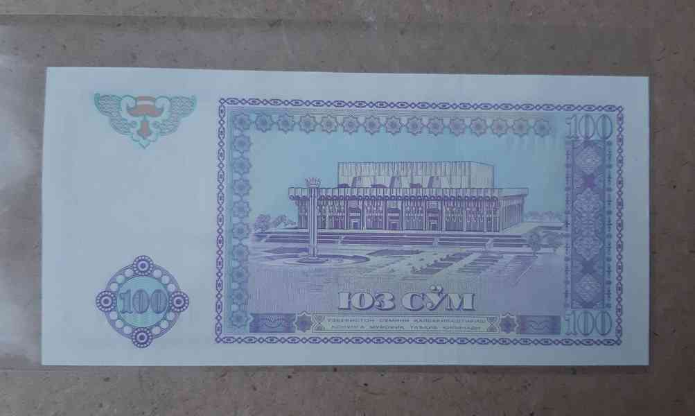 Konvolut bankovek Uzbekistán - Uzbecký Sum - foto 6