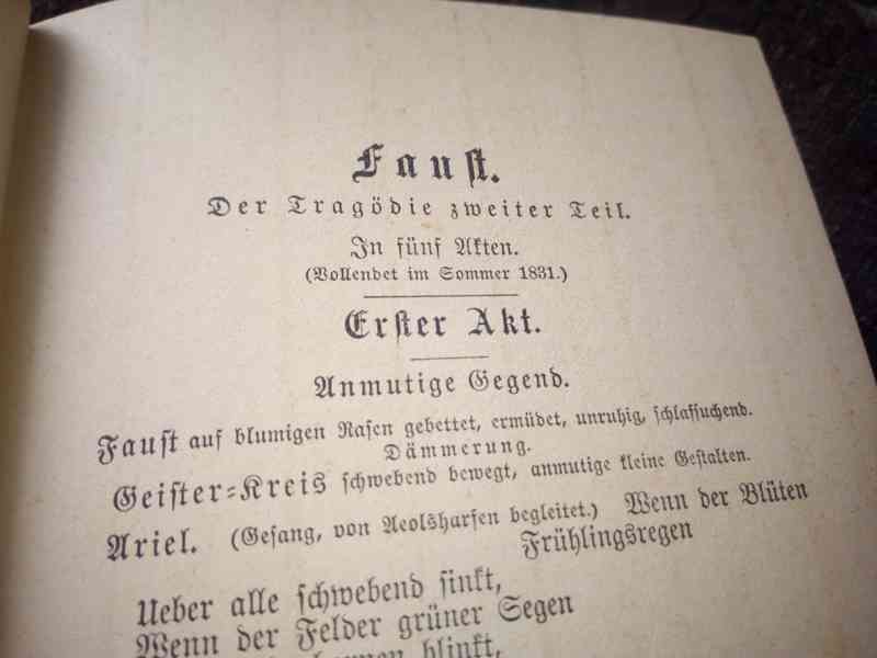 Goethes Werke 5-8  ( v originále ) r.1831 - foto 8