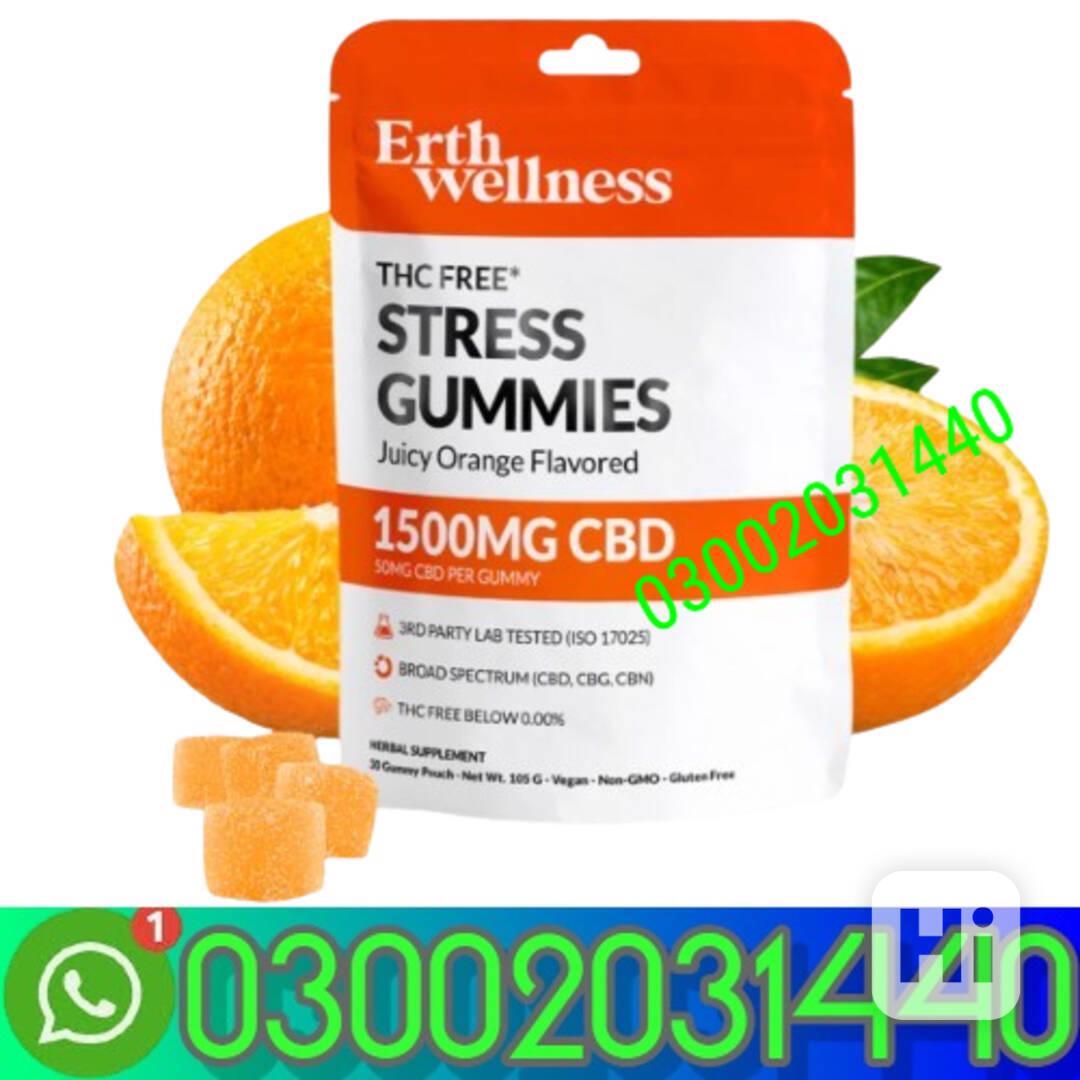 THC Free STRESS Gummies Vegan Juicy Orange in Jhang=03002031 - foto 1