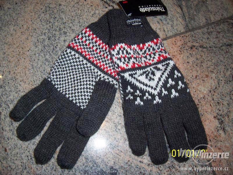 teplé rukavice Thinsulate - foto 1