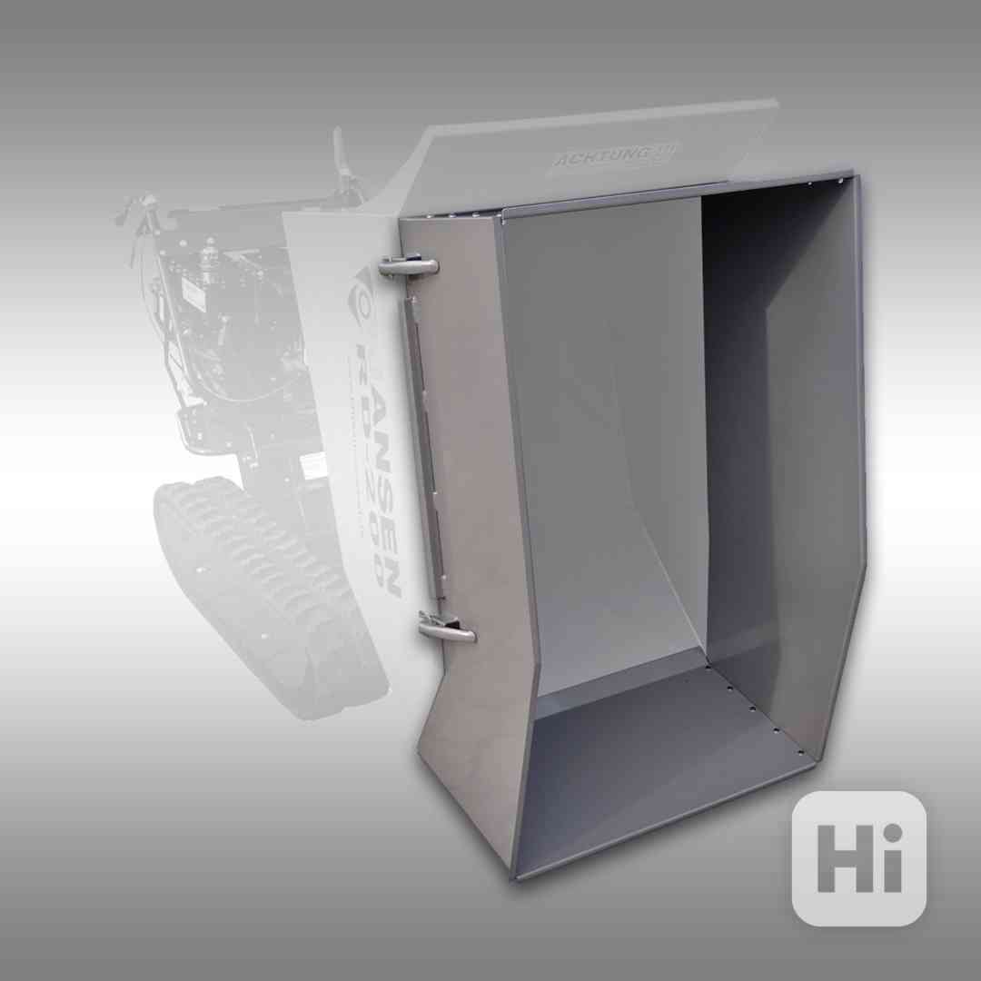 Nadstavba na korbu mini dumpra Jansen RD-200, RD-300 a RD-50 - foto 1