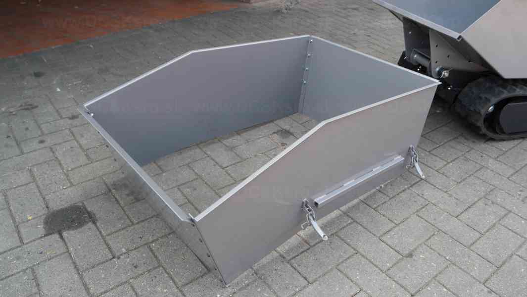 Nadstavba na korbu mini dumpra Jansen RD-200, RD-300 a RD-50 - foto 6