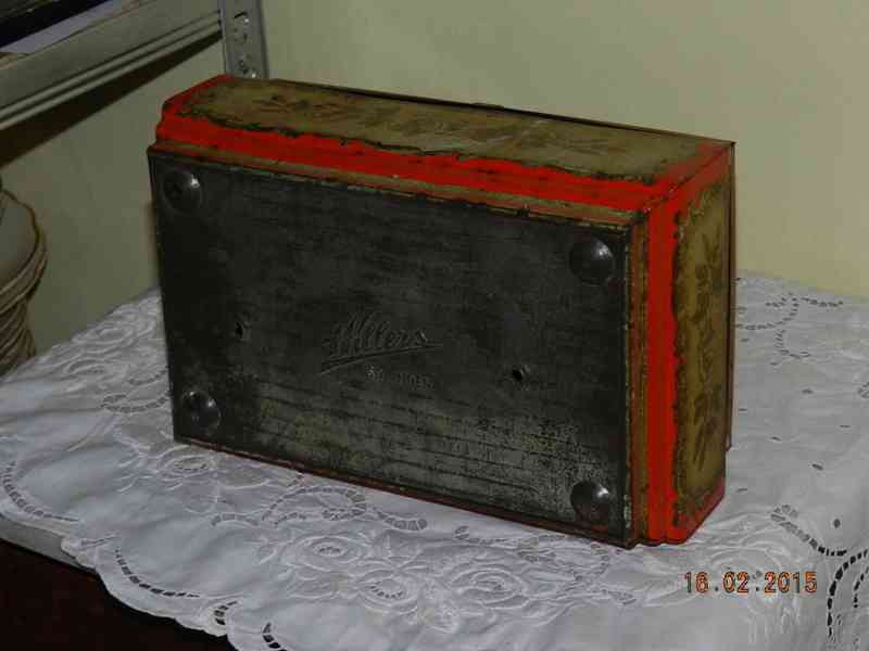 Stará plechová krabička Solingen Germany - foto 6