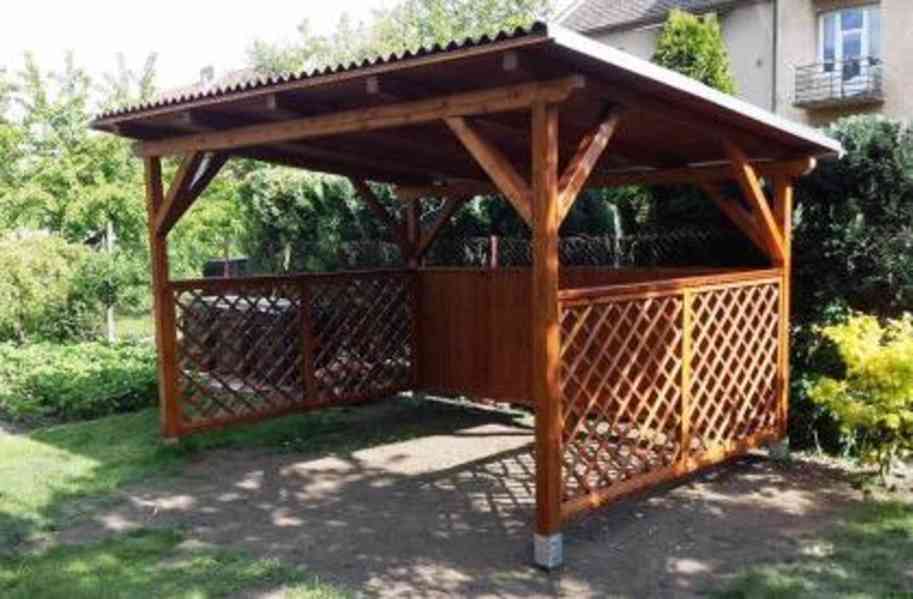 Pergola, zahradní domek - foto 1