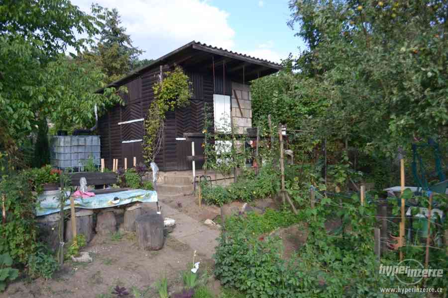 Prodej zahrady v OV, chatka 400m2 - Bystřany na Lišce - foto 1