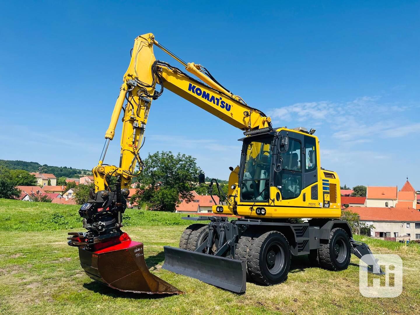 Kolové rypadlo Komatsu PW148-10 (Možnost leasingu) - foto 1
