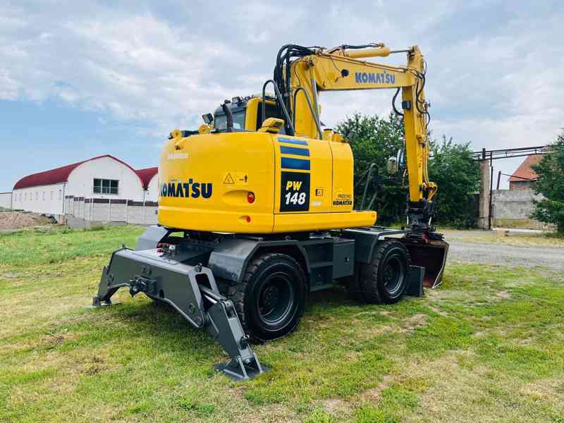 Kolové rypadlo Komatsu PW148-10 (Možnost leasingu) - foto 4