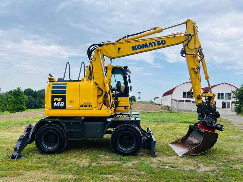Kolové rypadlo Komatsu PW148-10 (Možnost leasingu) - foto 5