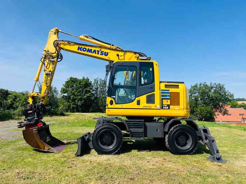 Kolové rypadlo Komatsu PW148-10 (Možnost leasingu) - foto 2