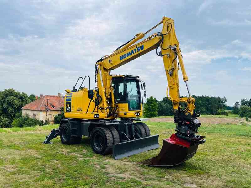 Kolové rypadlo Komatsu PW148-10 (Možnost leasingu) - foto 6